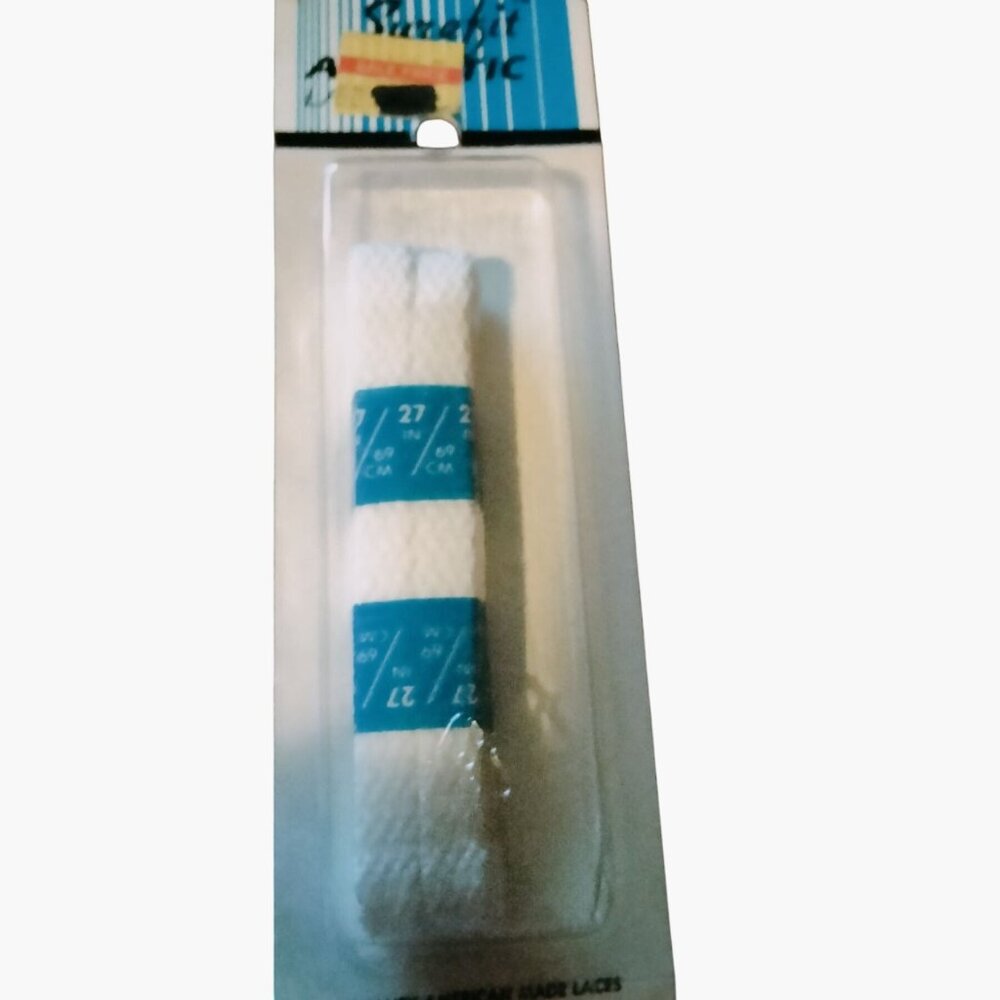 Surefit Athletic Shoe Laces 27 Inch White  Vintage USA 1980